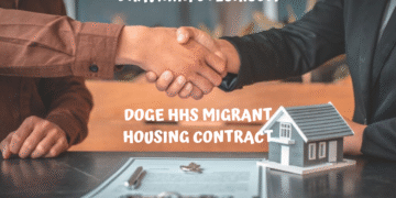 doge hhs migrant housing contract