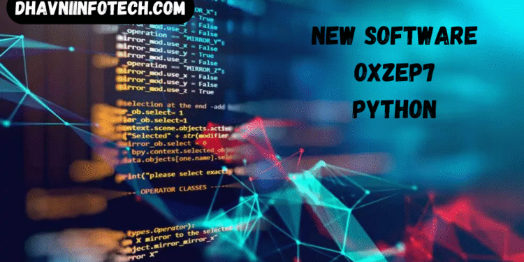 new software oxzep7 python