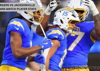 Chargers vs Jacksonville Jaguars Match Player Stats