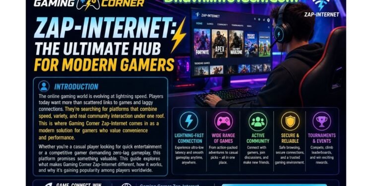 Gaming Corner Zap-Internet